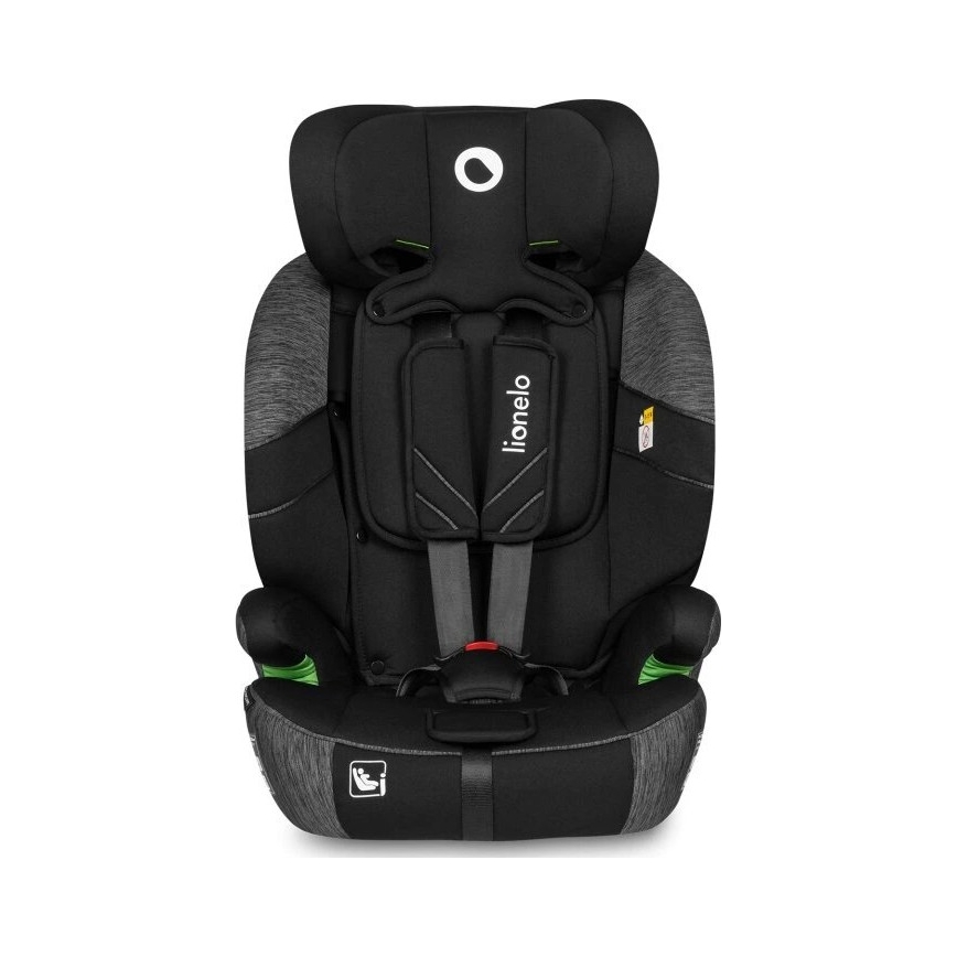 Lionelo - Autosjedalica LEVI ONE i-Size 76-150 cm crna/siva