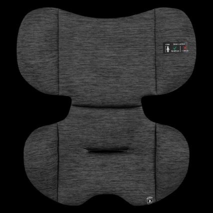 Lionelo - Autosjedalica LEVI ONE i-Size 76-150 cm crna/siva
