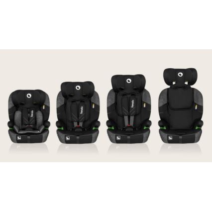 Lionelo - Autosjedalica LEVI ONE i-Size 76-150 cm crna/siva
