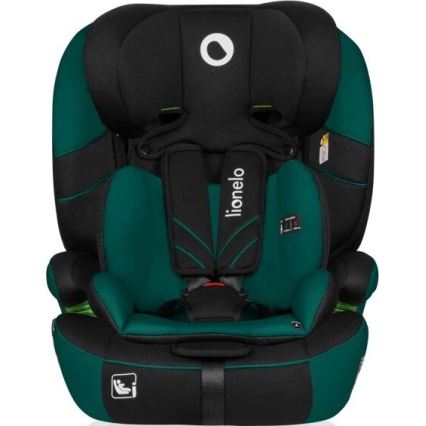 Lionelo - Autosjedalica LEVI ONE i-Size 76-150 cm crna/zelena
