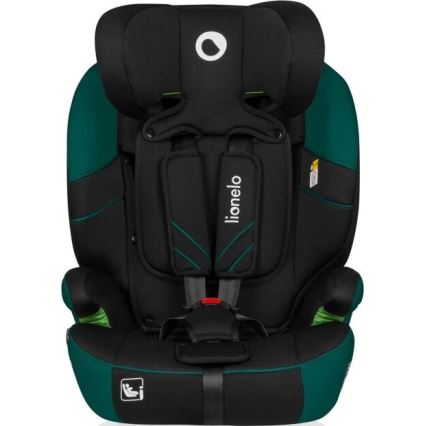 Lionelo - Autosjedalica LEVI ONE i-Size 76-150 cm crna/zelena