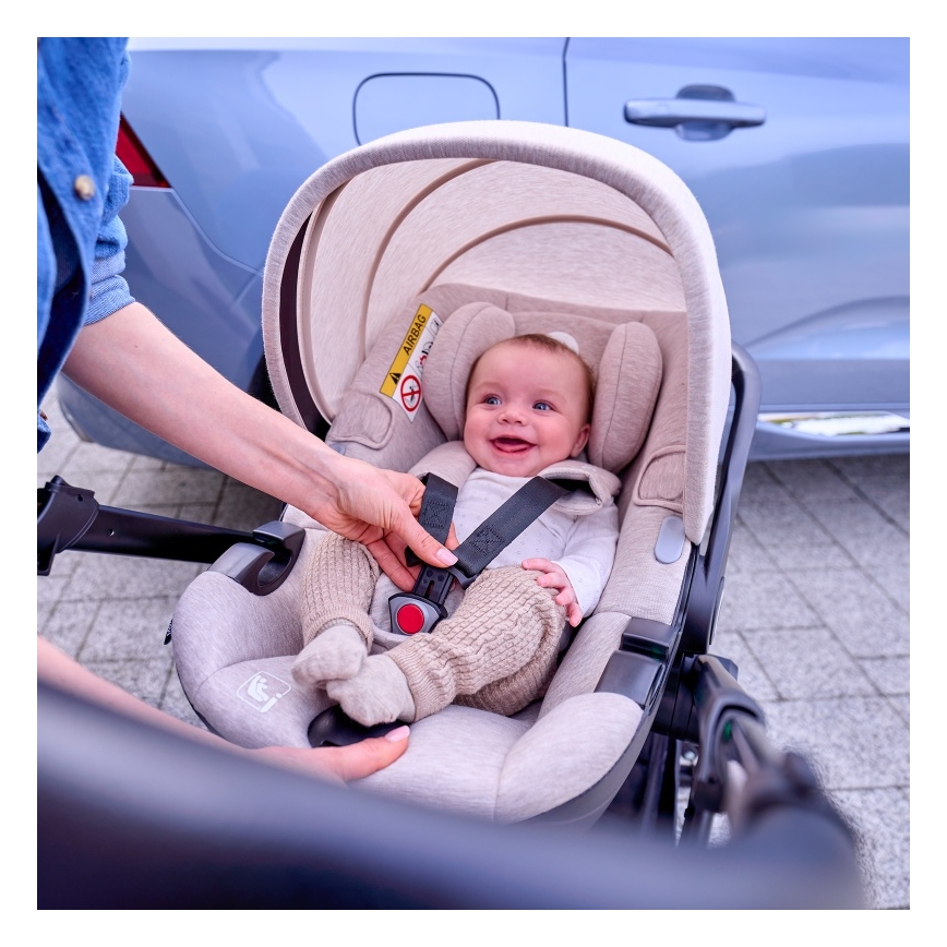 Lionelo - Autosjedalica MOXIE i-Size 40-87 cm Bež (pješčana)