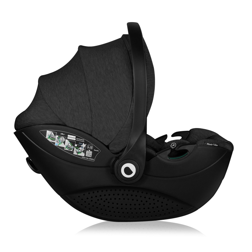 Lionelo - Autosjedalica MOXIE i-Size 40-87 cm Crni Oniks