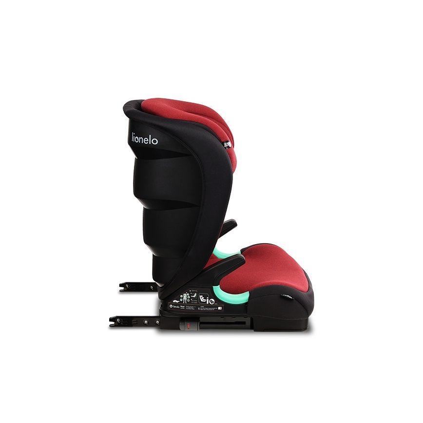 Lionelo - Autosjedalica NEAL i-Size 100-150 cm burgundska crvena