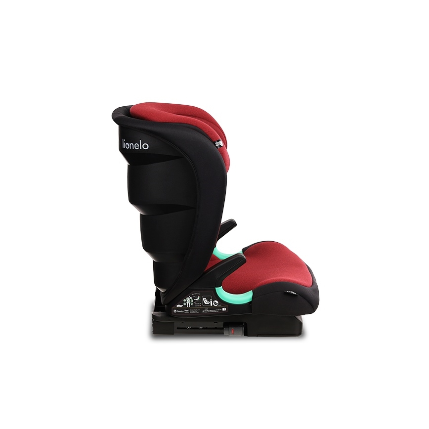 Lionelo - Autosjedalica NEAL i-Size 100-150 cm burgundska crvena
