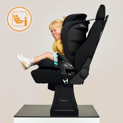 Lionelo - Autosjedalica NEAL i-Size 100-150 cm Crni Oniks