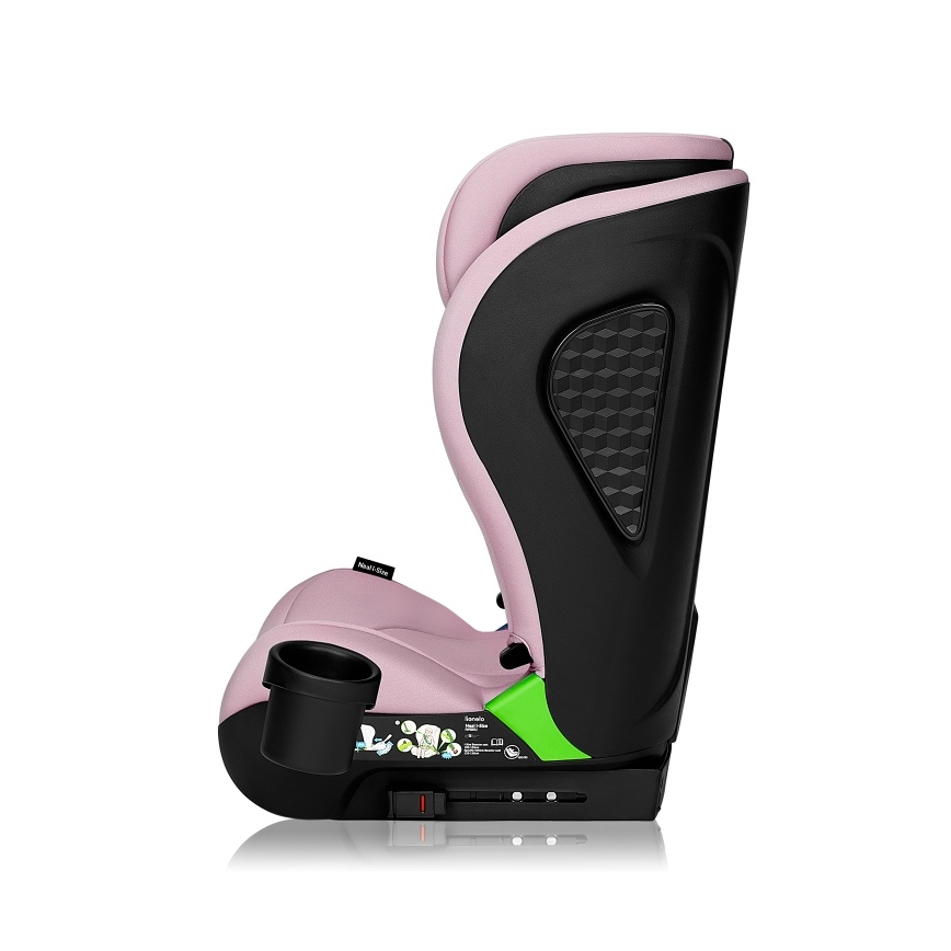 Lionelo - Autosjedalica NEAL i-Size 100-150 cm Roza-lila