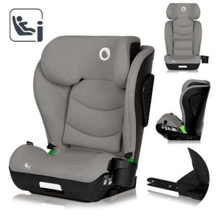 Lionelo - Autosjedalica NEAL i-Size 100-150 cm Siva Concrete