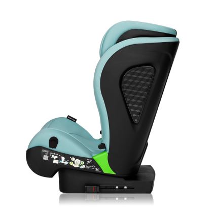 Lionelo - Autosjedalica NEAL i-Size 100-150 cm Zelena/tirkizna