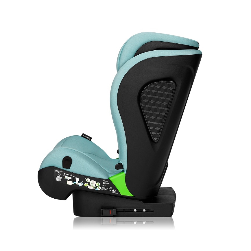 Lionelo - Autosjedalica NEAL i-Size 100-150 cm Zelena/tirkizna