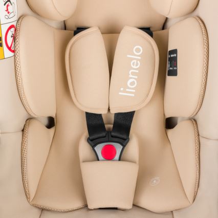 Lionelo - Autosjedalica s bazom ASTRID SET i-Size 40-87 cm Bež pijesak