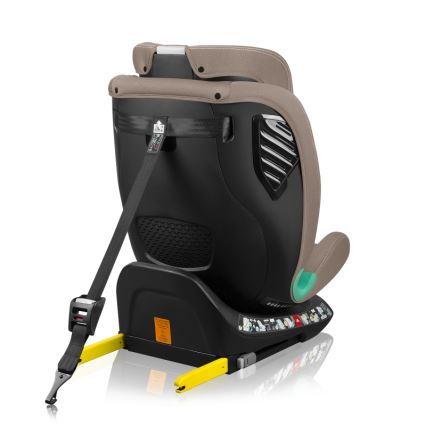 Lionelo - Autosjedalica s rotirajućom bazom BASTIAAN ONE i-Size 40-150 cm Bež Pijesak