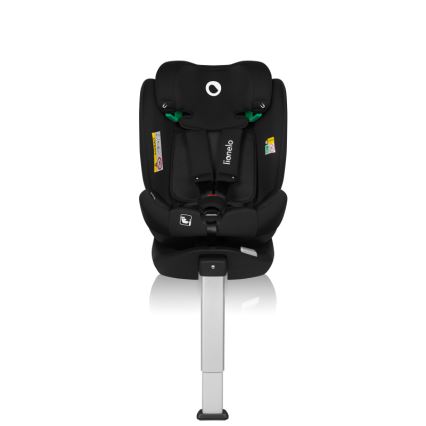 Lionelo - Rotirajuća autosjedalica s bazom BRAAM AIR i-Size 40-150 cm Crni karbon