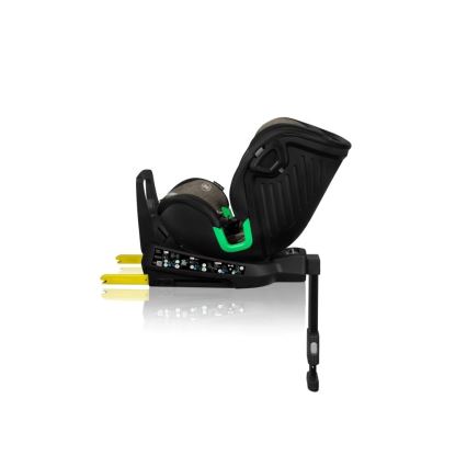 Lionelo - Autosjedalica s bazom rotirajuća HARMONY i-Size 40-150 cm crna/maslinasta