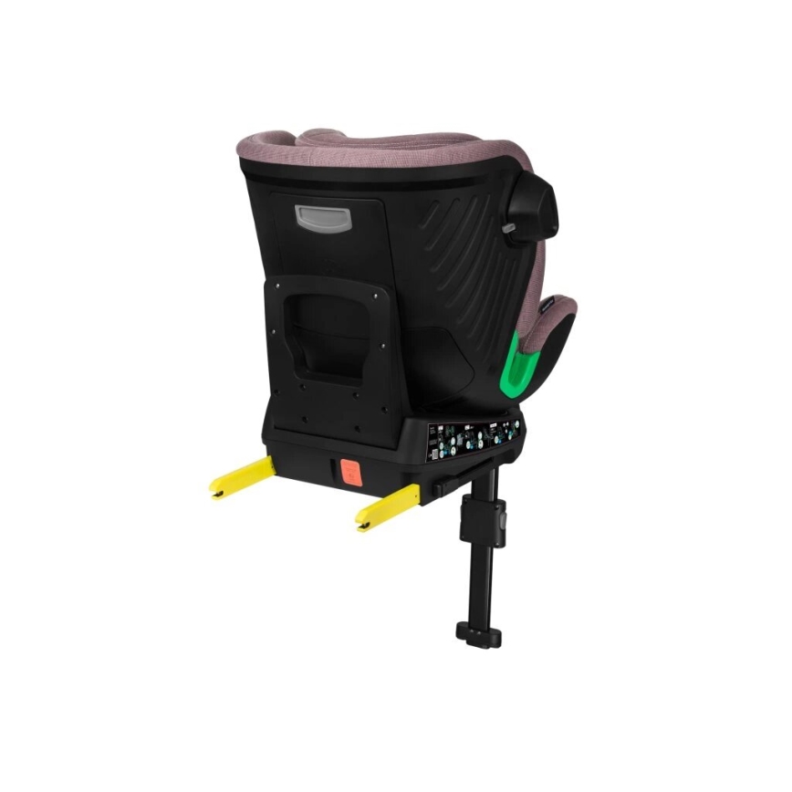 Lionelo - Autosjedalica s bazom rotirajuća HARMONY i-Size 40-150 cm ružičasta