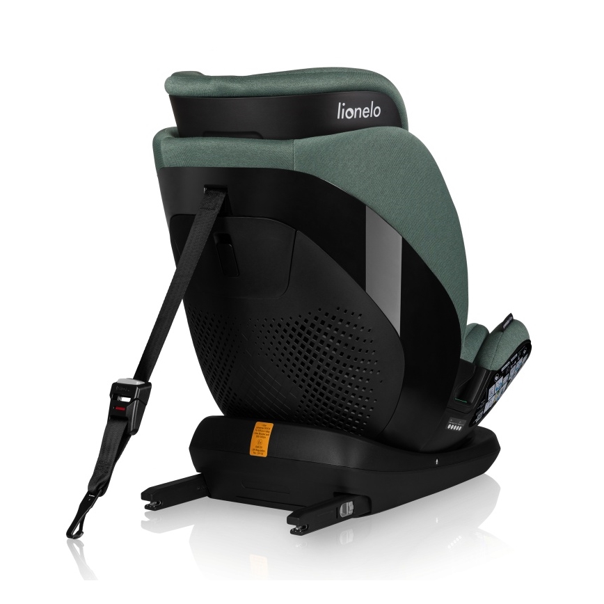Lionelo - Autosjedalica s rotirajućom bazom LAVENDER i-Size 76-150 cm zelena pistacija