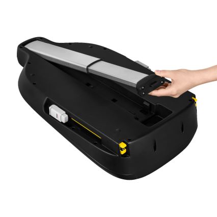 Lionelo - Autosjedalica s rotirajućom bazom ASTRID SET i-Size 40-87 cm crno-siva