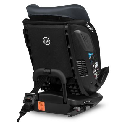 Lionelo - Autosjedalica s rotirajućom bazom BASTIAAN i-Size 40-150 cm Grey Stone