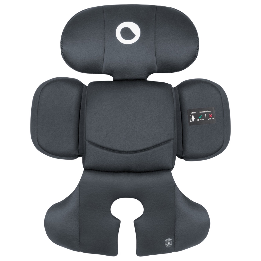 Lionelo - Autosjedalica s rotirajućom bazom BASTIAAN i-Size 40-150 cm Grey Stone