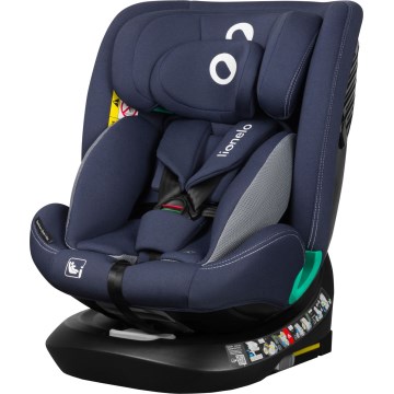 Lionelo - Autosjedalica s rotirajućom bazom BASTIAAN ONE i-Size 40-150 cm teget