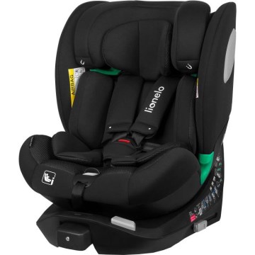 Lionelo - Autosjedalica s rotirajućom bazom BRAAM AIR i-Size 40-150 cm Crni karbon