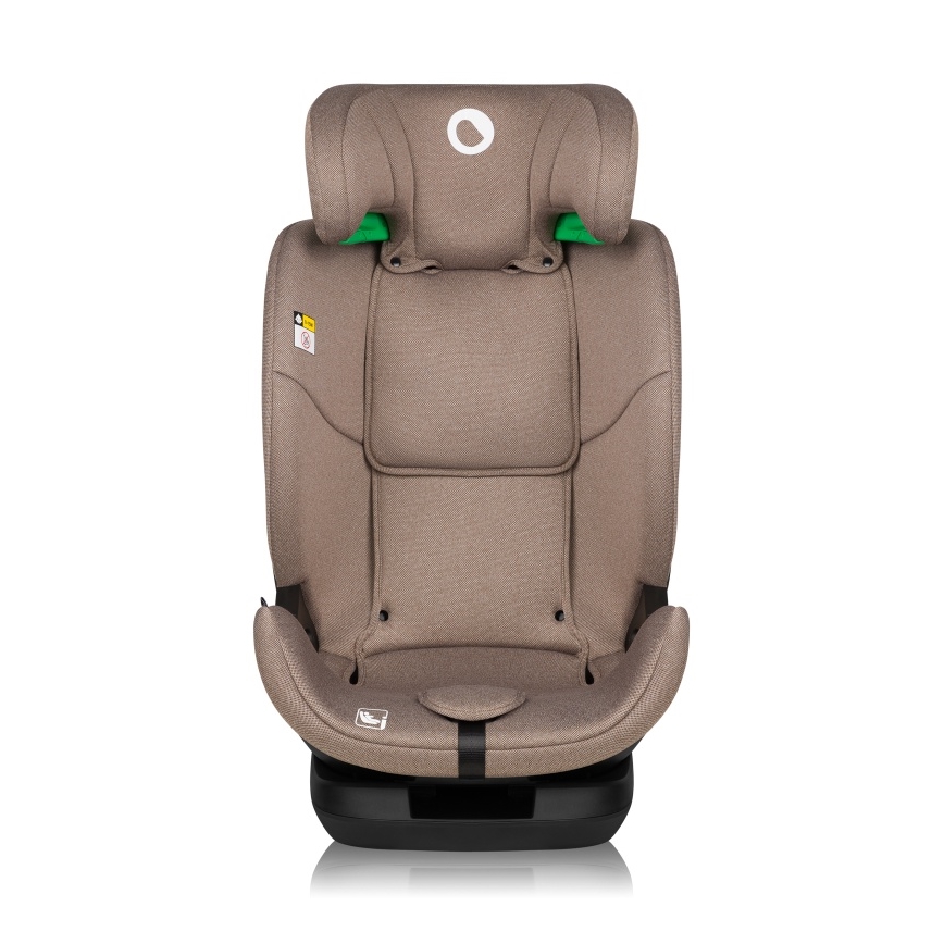 Lionelo - Autosjedalica s rotirajućom bazom LAVENDER i-Size 76-150 cm Bež Latte