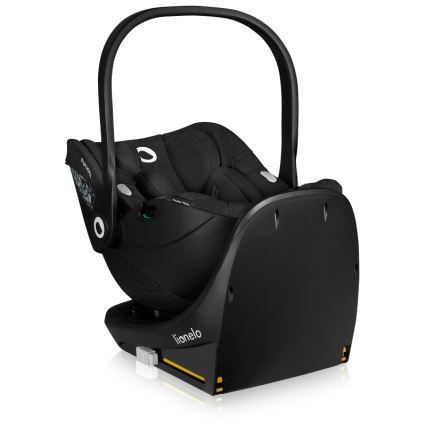 Lionelo - Autosjedalica s rotirajućom bazom MOXIE SET i-Size 40-87 cm Black Carbon