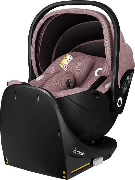 Lionelo - Autosjedalica s rotirajućom bazom MOXIE SET i-Size 40-87 cm ružičasto-mauve