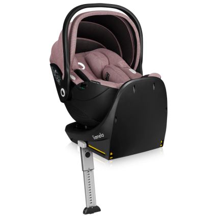 Lionelo - Autosjedalica s rotirajućom bazom MOXIE SET i-Size 40-87 cm ružičasto-mauve