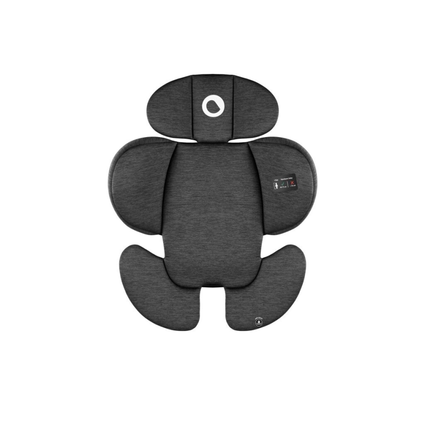 Lionelo - Autosjedalica s rotirajućom bazom NAVY i-Size 40-150 cm crna/crvena