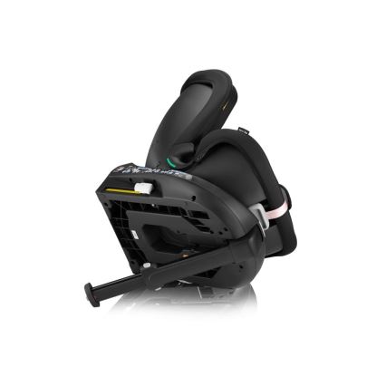 Lionelo - Autosjedalica s rotirajućom bazom NAVY i-Size 40-150 cm crna/ružičasta