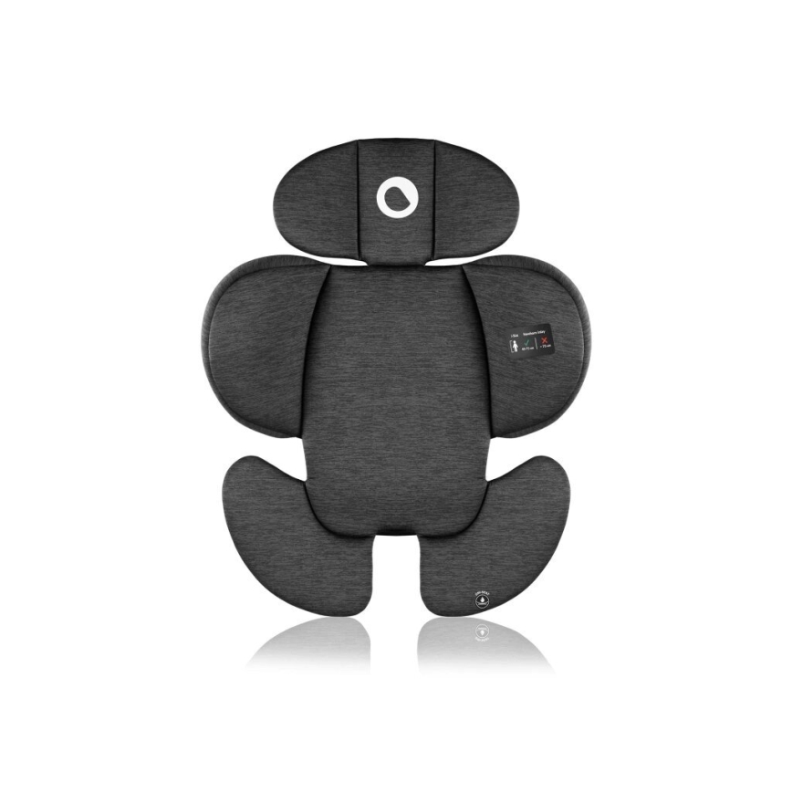 Lionelo - Autosjedalica s rotirajućom bazom NAVY i-Size 40-150 cm crna/ružičasta