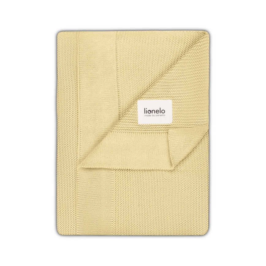 Lionelo - Bambusova deka BAMBOO BLANKET 75x100 cm Limunasto žuta