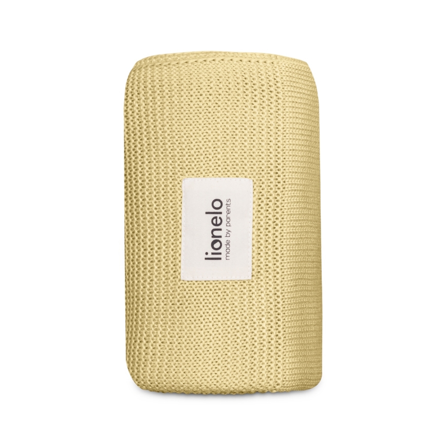Lionelo - Bambusova deka BAMBOO BLANKET 75x100 cm Limunasto žuta