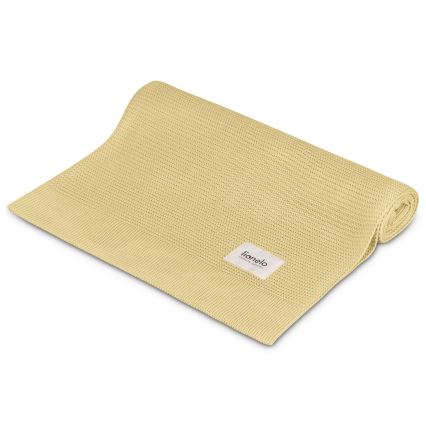 Lionelo - Bambusova deka BAMBOO BLANKET 75x100 cm Limunasto žuta