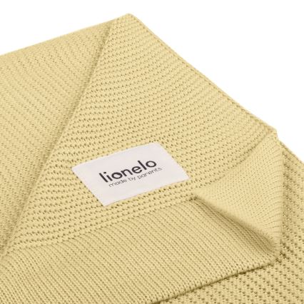Lionelo - Bambusova deka BAMBOO BLANKET 75x100 cm Limunasto žuta