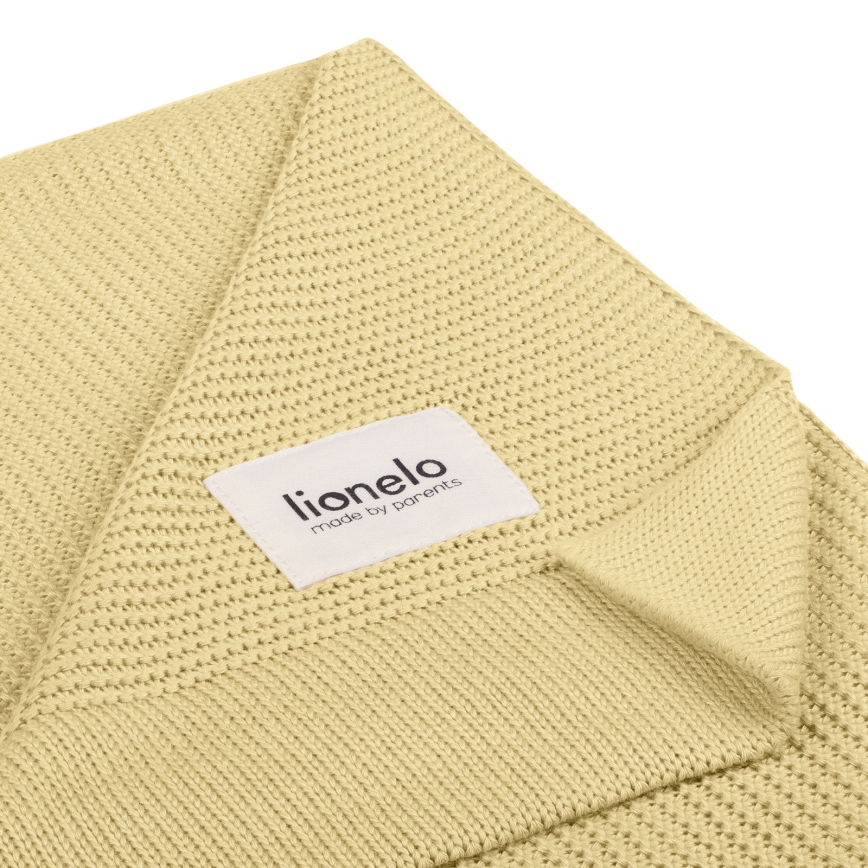Lionelo - Bambusova deka BAMBOO BLANKET 75x100 cm Limunasto žuta