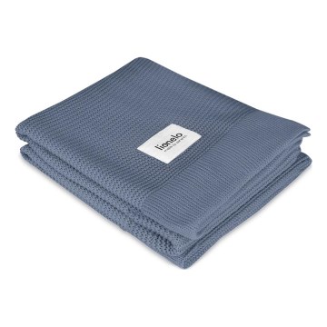 Lionelo - Bambusova deka BAMBOO BLANKET 75x100 cm Plava