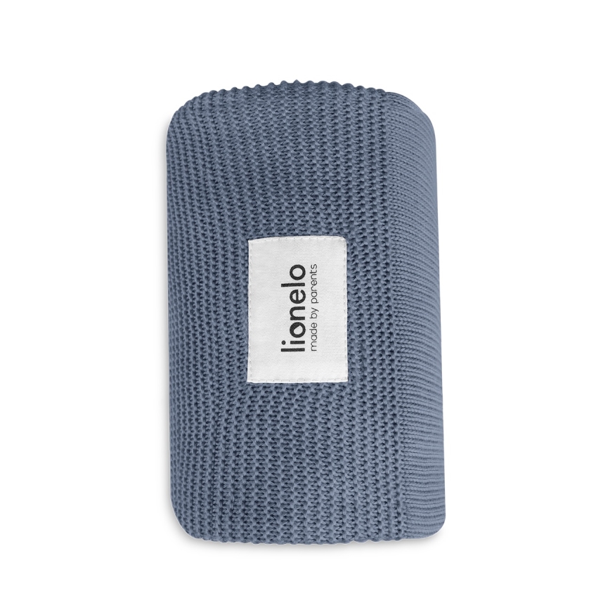Lionelo - Bambusova deka BAMBOO BLANKET 75x100 cm Plava