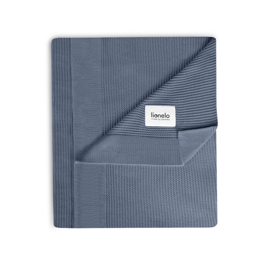 Lionelo - Bambusova deka BAMBOO BLANKET 75x100 cm Plava
