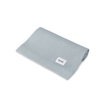Lionelo - bambusova deka BAMBOO BLANKET 75x100 cm siva