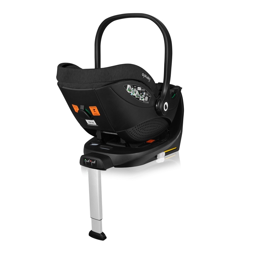 Lionelo - Baza za autosjedalice MOXIE SET i-Size Base Crna