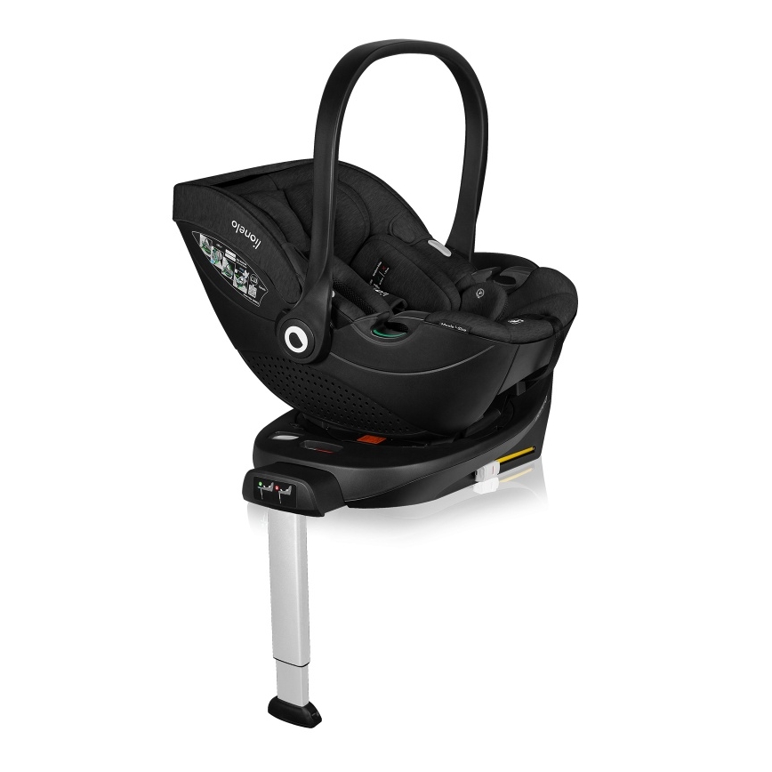 Lionelo - Baza za autosjedalice MOXIE SET i-Size Base Crna