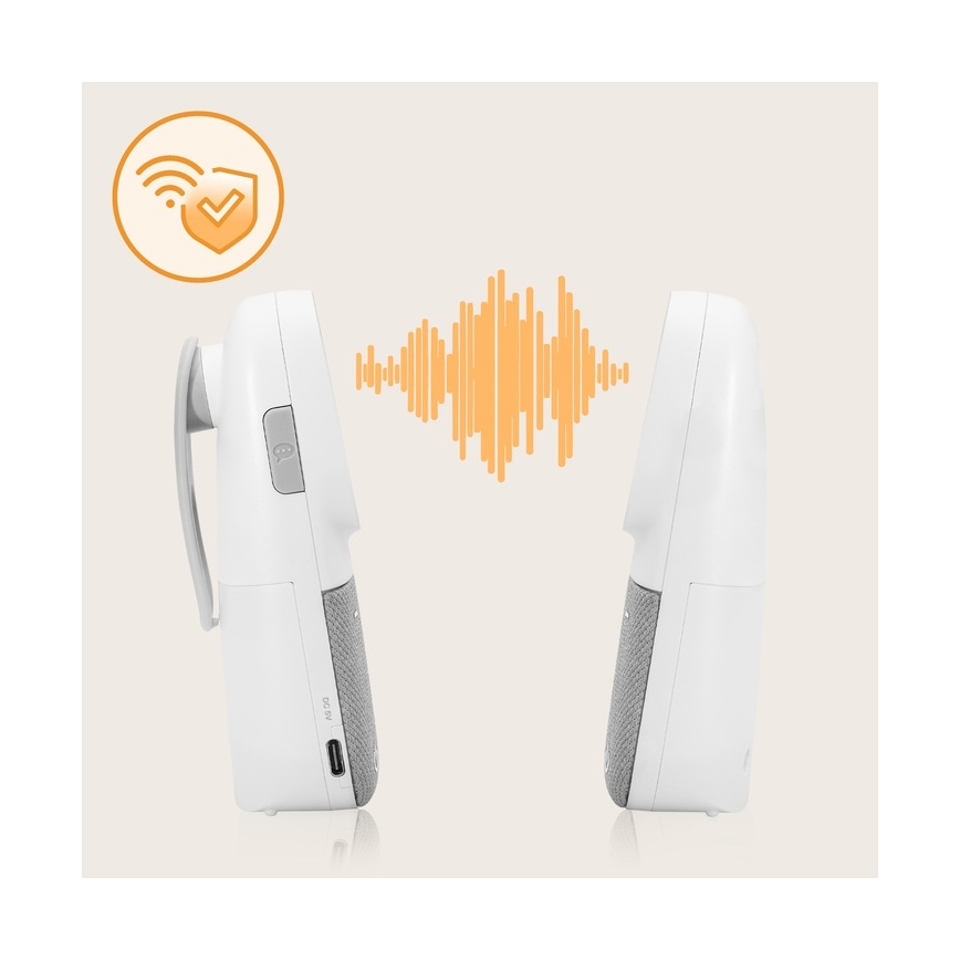 Lionelo - Bežični punjač za dječji audio monitor BABYLINE 2.2 5V