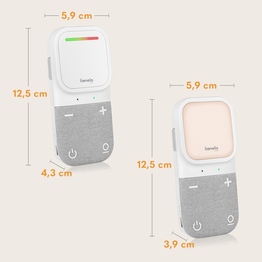 Lionelo - Bežični punjač za dječji audio monitor BABYLINE 2.2 5V