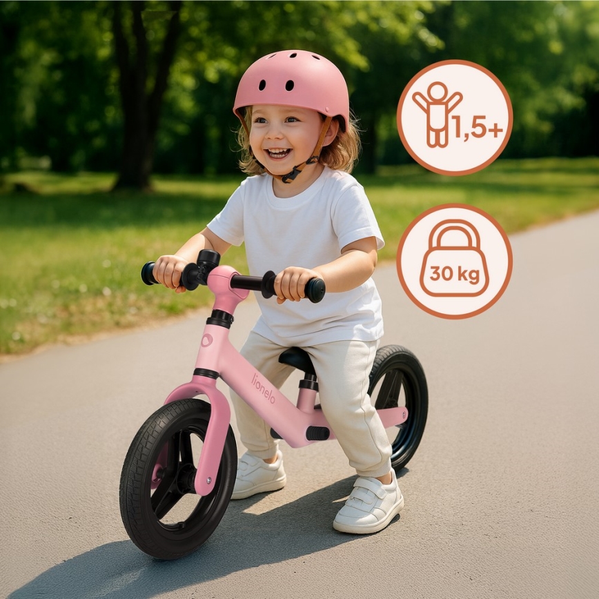 Lionelo - Bicikl bez pedala ALEX Bubblegum