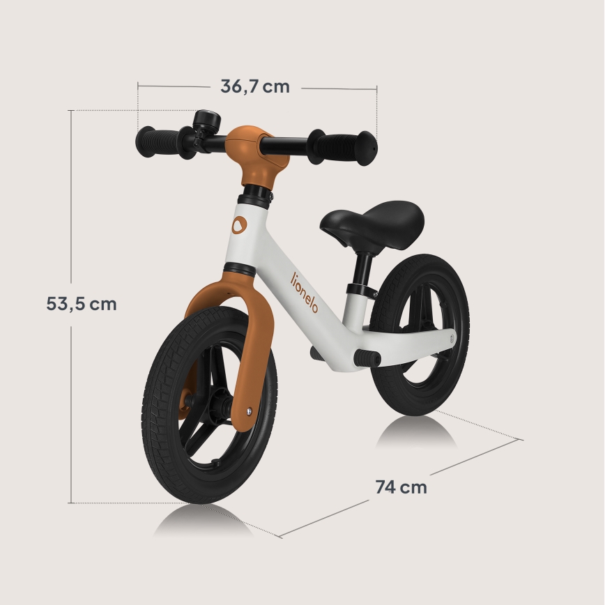Lionelo - Bicikl bez pedala TONI pješčano-bež
