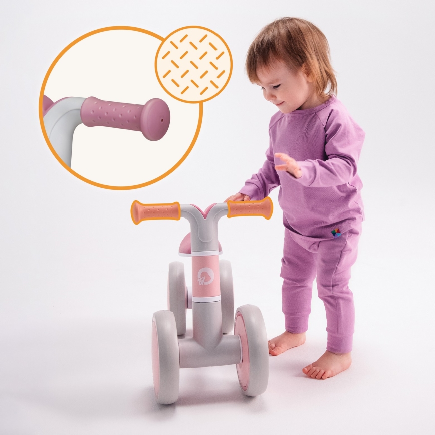 Lionelo - Bicikl bez pedala VILLY Pink Rose