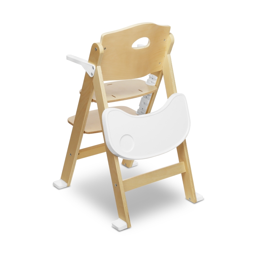 Lionelo - Dječja hranilica 3u1 FLORIS White Natural