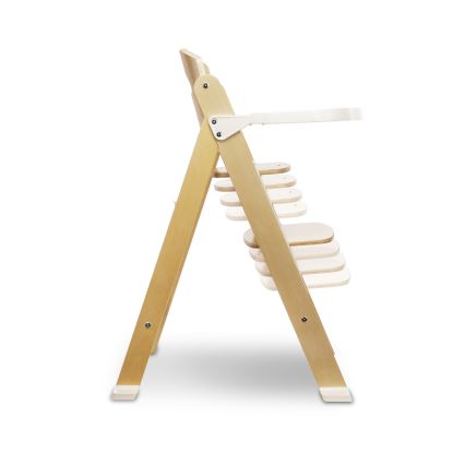 Lionelo - Dječja hranilica 3u1 FLORIS White Natural